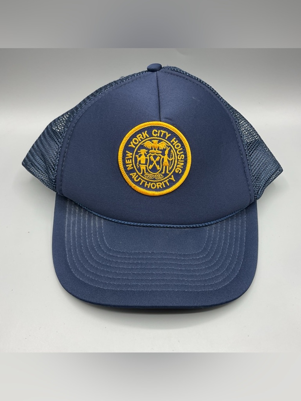 Vintage New York City Housing Authority Baseball Hat - Mesh Snapback